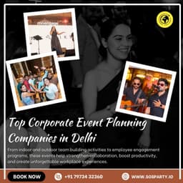 Corporate Event Management Company in Delhi
