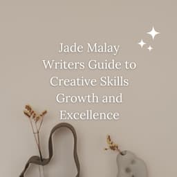 Jade Malay Writers Guide to Creative Skills Growth and Excellence