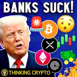 TRUMP CALLS OUT BANKS FOR BLOCKING CRYPTO MARKET STRUCTURE BILL!