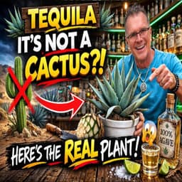 Tequila Isn't Made From Cactus