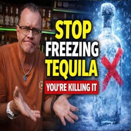 Stop Freezing Tequila… You’re Killing the Flavor (Here’s Why)