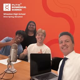 Ben, Varun, & Gisela - PLTW Biomedical @ Wheaton High School