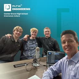 Caison, Wyatt, and Luke - PLTW Engineering @ Center Grove High School