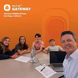 Oliver, Alison, Alaina, & Matthew – PLTW Gateway @ Marston Middle School