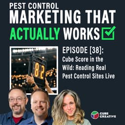 Cube Score in the Wild: Reading Real Pest Control Sites Live