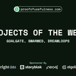 HackerNoon Projects of the Week: GoalGate, Swarmed, and Dreamloops