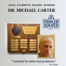 2026 Gilbreth Award Winner Dr. Michael Carter: "I wanted to solve real problems"