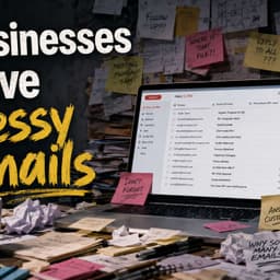 Businesses Have Messy Emails