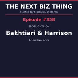 Next Biz Thing #358 bhseclaw.com
