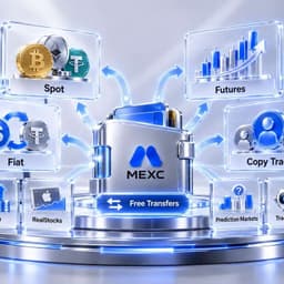 MEXC Account Types Explained: A Guide to Spot, Futures, RealStocks, Fiat, and Copy Trade Accounts