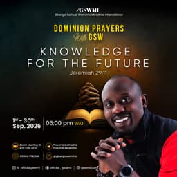Dominion Prayers - Decision Making and the Future