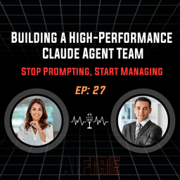 #27 Robin: Stop Prompting, Start Managing - Building a High-Performance Claude Agent Team to Ship Code While You Sleep