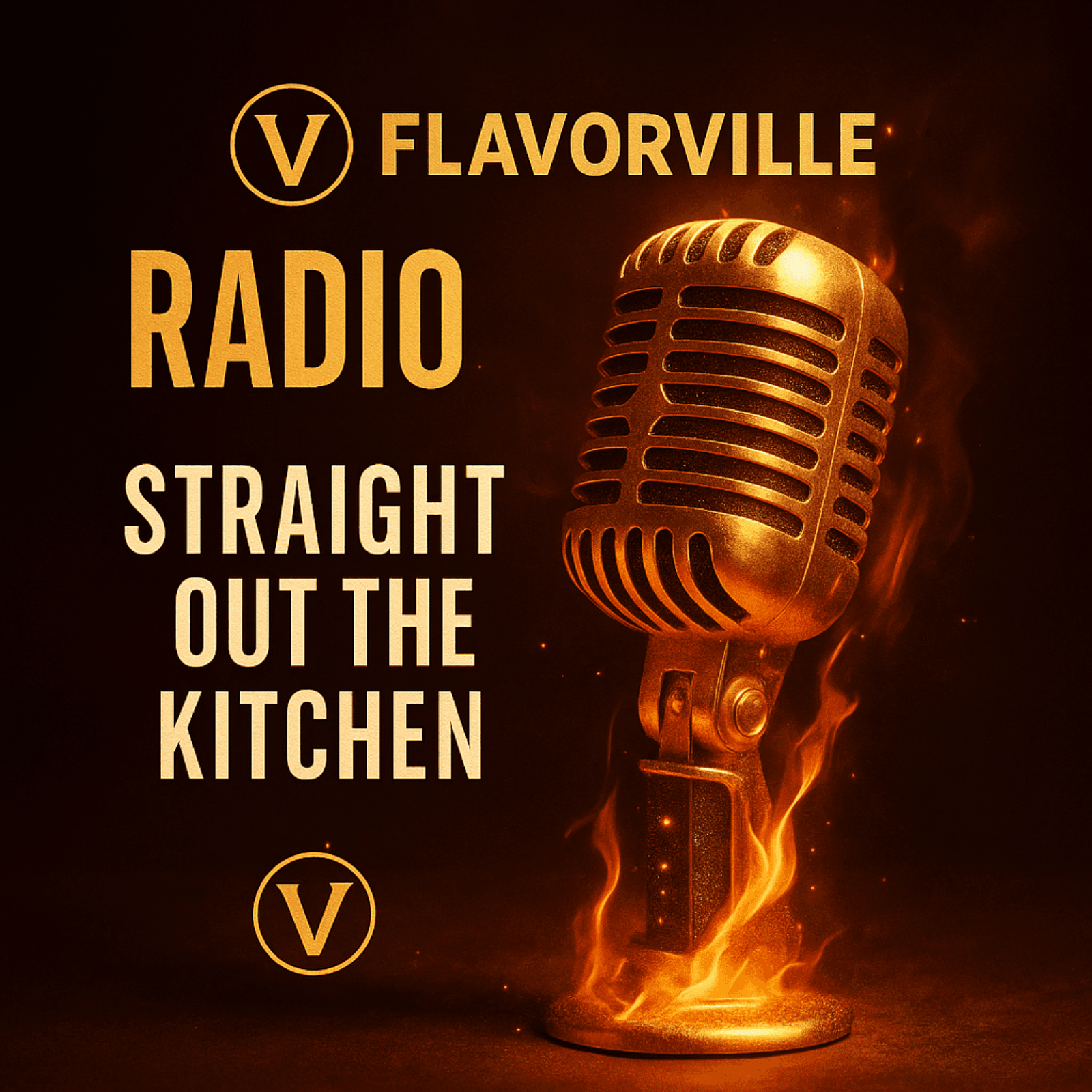 FlavorVille Radio – Straight Outta the Kitchen (Premiere Episode)