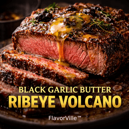 BLACK GARLIC BUTTER RIBEYE VOLCANO FlavorVille™