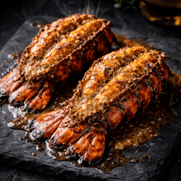 🔥 Truffle Cajun Butter Lobster Tails The Fire-Seared Luxury Drip (FlavorVille™)