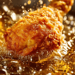 Honey Jalapeño Glazed Fried Chicken Biscuit Stack (FlavorVille™)