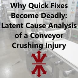 Why Quick Fixes Become Deadly: Latent Cause Analysis of a Conveyor Crushing Injury