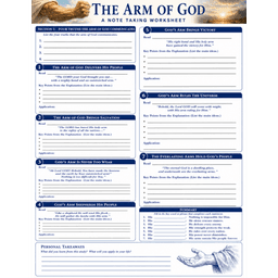 Anthropomorphic Terms Applied to God: The Arm of God