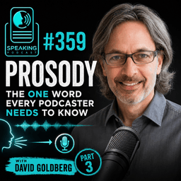 #359 Prosody: The One Word Every Podcaster Needs to Know with David Goldberg (Part 3)