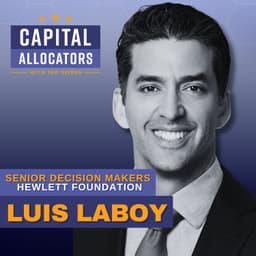 Senior Decision Makers: Luis Laboy, Hewlett Foundation