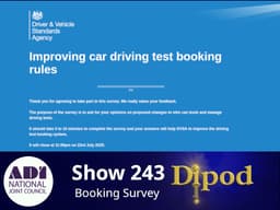 Show 243 - Booking Survey