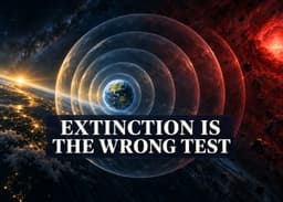 AI Extinction Is the Wrong Test