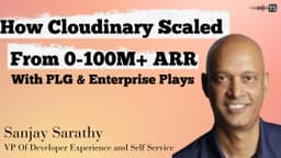 How Cloudinary scaled from 0-$100M+ ARR