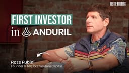 Ross Fubini of XYZ Ventures on Investing in Anduril, Advising Palantir and Funding Palantir Mafia
