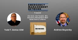 One Voice, One Purpose: Why Emergency Management Must Speak Clearly to Matter